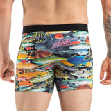Good Luck Sock Undies Boxer Pour Homme School Of Fish 4 Derrière