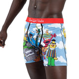 Good Luck Sock Undies Boxer Pour Homme Sesame Street Family 5 Devant