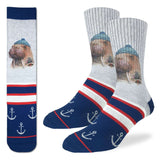 Good Luck Socks Bas Pour Homme Walrus Sailor Morse Marin