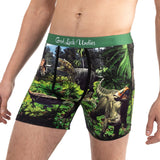 Good Luck Socks Undies Boxer Dinosaures Valley 4