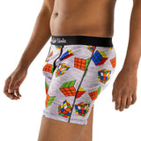 Good Luck Undies Bobettes Cube Rubik's Cube De Côté Sur Mannequin
