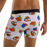 Good Luck Undies Bobettes Cube Rubik's Cube Derrière Sur Mannequin