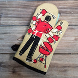 Mitaine pour le four I'll Feed All You Fuckers Verso