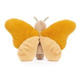 Jellycat - Peluche Papillon Renoncule Jaune - BUTT2B - Dos