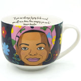 KikkerLand Tasse Maya Angelou Sur Fond Blanc