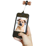 Kikkerland Dog Selfie Clip Fond Blanc