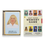 Kikkerland Jeu Mémoire Femmes Inspirantes Emballage