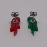 Lilipop Boucle Oreilles Perroquets Verts 4