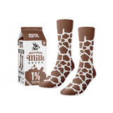 Main&Local Chocolat Milk Socks Bas Chocolat Au Lait 1