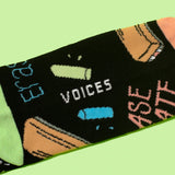 Main&Local Unisexe Bas Erase Hate Socks 6