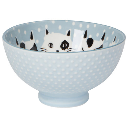 Now Design Petit Bol Félins Chats Bowl Stamped 4.5inch Felines 