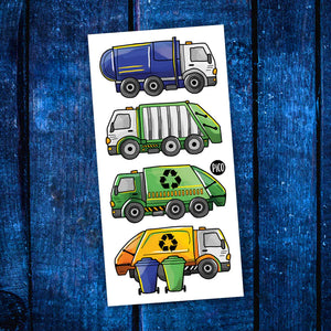 PICO Tatouages Temporaires - Les Camions De Recyclage