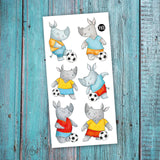 PICO Tatouages Temporaires Rico Le Joueur De Soccer