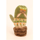 Powder Design Mitaines Enfant Lapin Carottes Kids Knitted Mittens Bunny Carrot 2