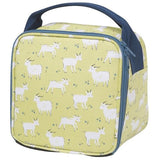 Sac à lunch Chèvre sur fond blanc