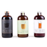 Sirop de Ginger Ale et Houblon Tonic Maison et Cola - 3-4 Oz en trio