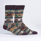 Sock It To Me Men's Crew Bas Homme Cabin Life Profil 2