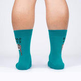 Sock It To Me Men's Crew Bas Homme Mi-hauteur Real Bad Ass Dos