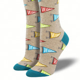 Sock Smith Bas Pour Femmes Let Yo Vegan Flag Fly