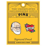 Unemployed Philosopher Guild Freud & Mom Pin Emballage