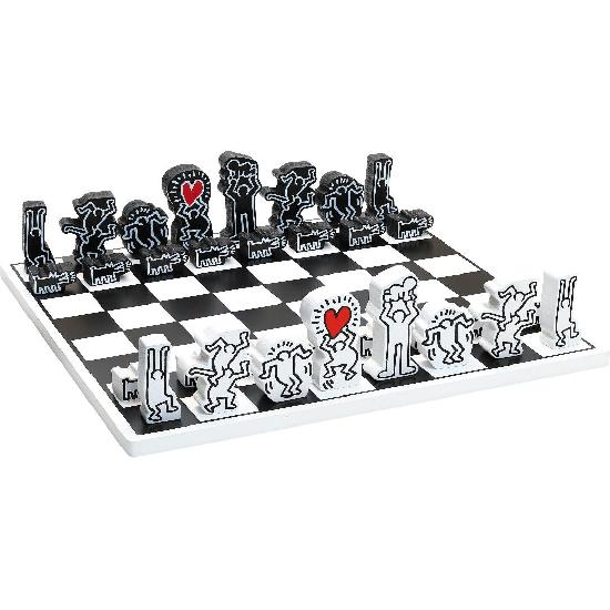 Vilac Jeu D'Échec Kieth Haring Chess Game