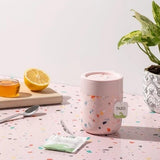 W&P Tasse Réutilisable Terrazzo Blush Table