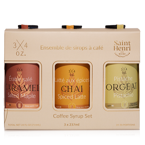 3-4oz-Ensemble de Sirop a Cafe