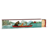 Boîte d'allumettes - Animaux en Canoë