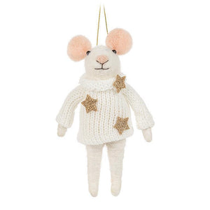 Abbott-Decoration Souris Chandail Etoile