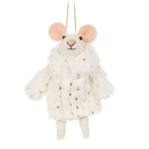 Abbott-Decoration Souris Manteaux d'hiver