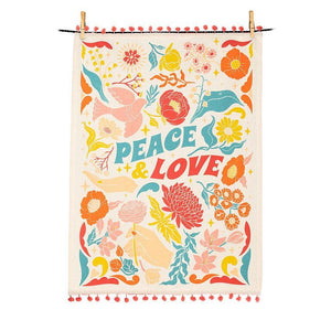 Abbott-Linge a Vaisselle Peace and Love