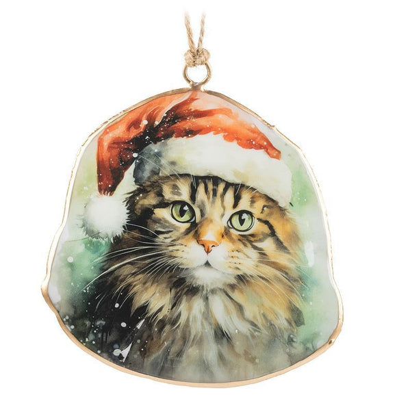 Abbott - Ornement - Chat Avec Chapeau