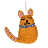 Abbott - Ornement - Chat Souriant - Orange