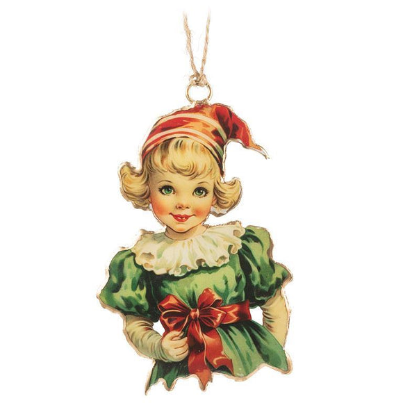 Abbott - Ornement - Petite Fille Noël