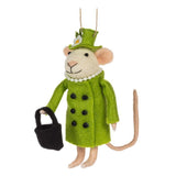 Abbott - Ornement - Souris Reine - Vert