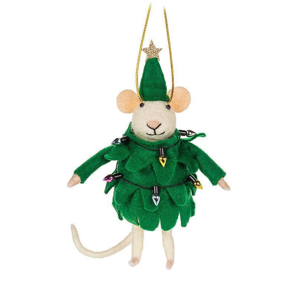 Abbott - Ornement - Souris Sapin