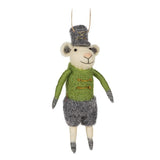 Abbott - Ornement - Souris Soldat - Vert
