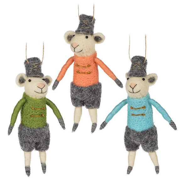Abbott - Ornement - Souris Soldat