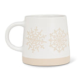 Abbott - Tasse - Flocons Blancs - Côté 2