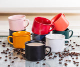 Abbott - Tasse Cappuccino - Rose Mat - Lifestyle