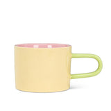 Abbott-Tasse Coloré - Jaune