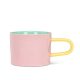 Abbott-Tasse Coloré  - Rose