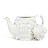 Abbott - Theiere ruche d'abeille - Blanc