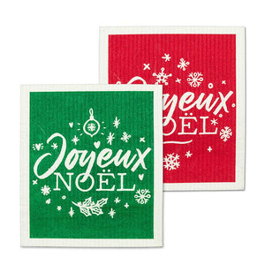 Abbott Collection-Duo De Lingettes Suedoises Joyeux Noel