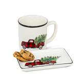 Abbott Collection-Tasse Buffalo Mug Avec Plateau Et Biscuits