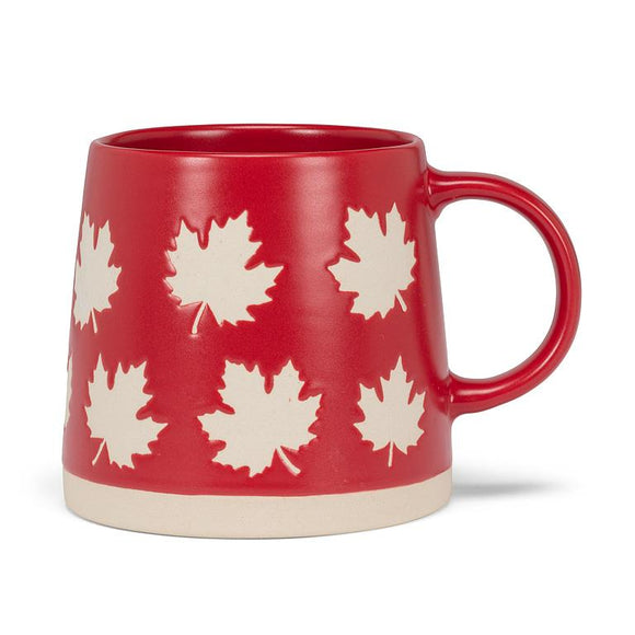 Abbott Tasse Rouge Feuilles  Érable