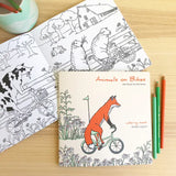 Amelie Legault-Cahier a Colorier-Animaux a Velo_ de la foret a la ville