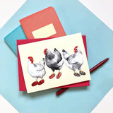 Amelie Legault-Carte de Souhait Poule Fantex Lifestyle