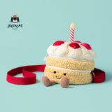 Amuseable Birthday Cake Bag - En Angle
