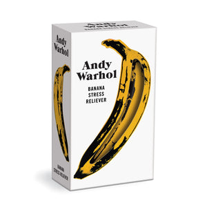 Andy Warhol Stress Reliever Banana Banane Anti-Stress Andy Warhol